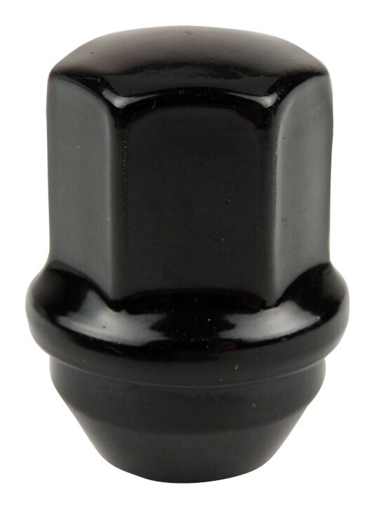 Crown Automotive 6509422BL Black Lug Nut for 18-26 Jeep Wrangler JL & Gladiator JT