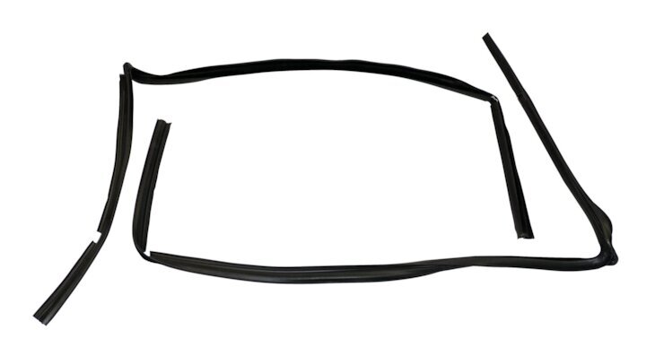 Crown Automotive 55136024K Front Door Glass Seal Set for 99-04 Jeep Grand Cherokee WJ