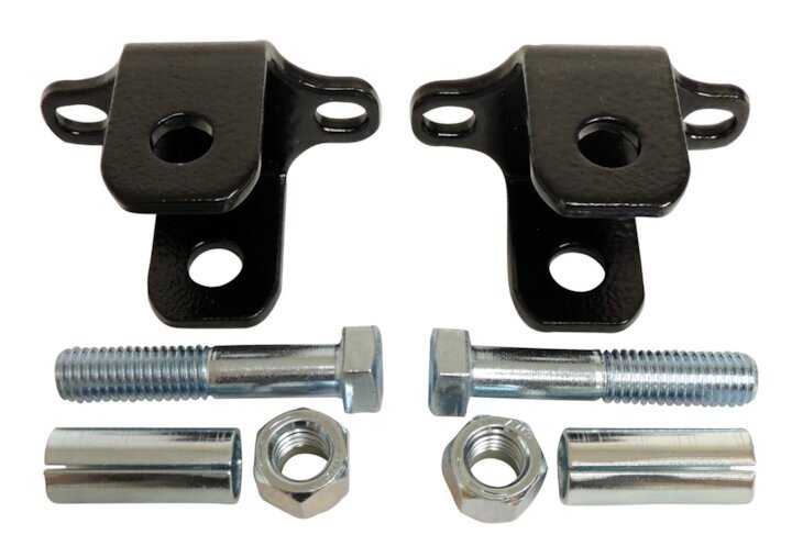 Crown Automotive RT27067 Front Lower Shock Bar Pin Eliminator Kit for 84-01 Jeep Cherokee XJ, Grand Cherokee ZJ, WJ & Wrangler TJ