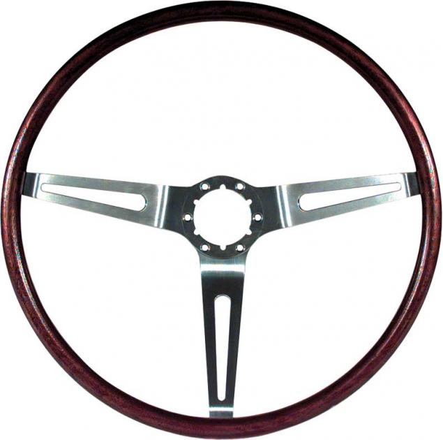 1969-70 Camaro, Impala, Nova, Chevelle, Rosewood Steering Wheel, 16" Diameter, N34 Option