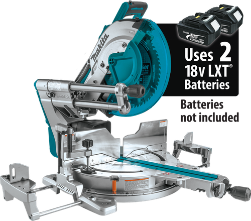 36V (18V X2) LXT™ Brushless 12" Dual-Bevel Sliding Compound Miter Saw, AWS™ Capable and Laser, Tool Only, XSL08Z