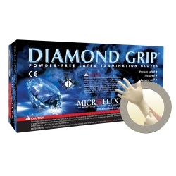 Diamond Grip Powder-Free Gloves - Medium MFXMF300M