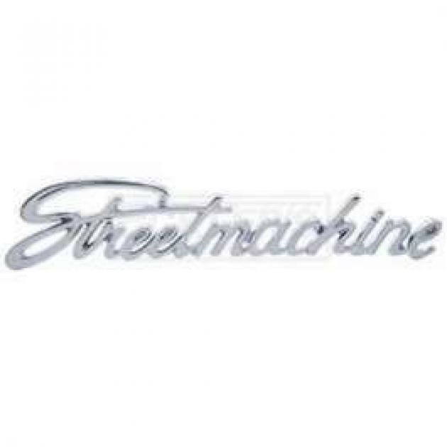 El Camino Street Machine Script Emblem, Chrome, 1959-1987