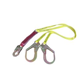 Dentec 6ft Twin EEA Lanyard W/2 1/4 Hook