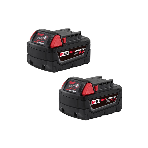 2-pk of M18 REDLITHIUM XC5 Extended Capacity Battery