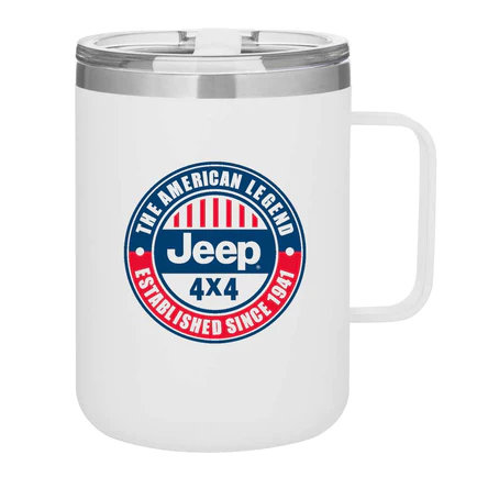 Jeep Merchandise Jeep American Legend Powder Coated Camper Mug -16oz
