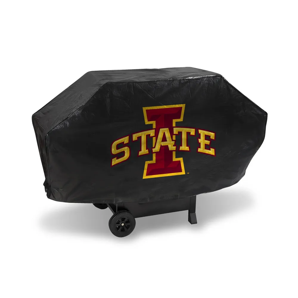 68″ x 35″ Black and Yellow College Iowas State Cyclones Deluxe Outdoor Grill Cover