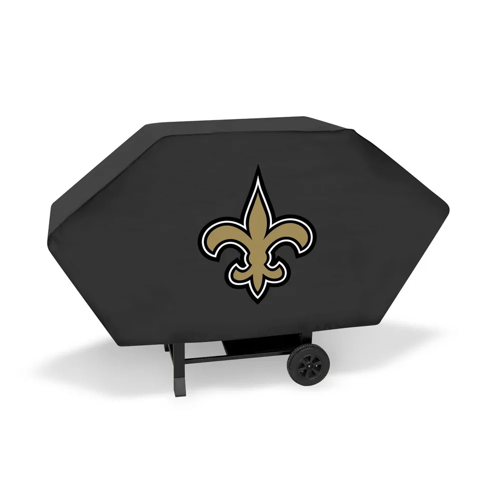 68″ x 35″ Black and Brown NFL New Orleans Saints Executive Grill Cover