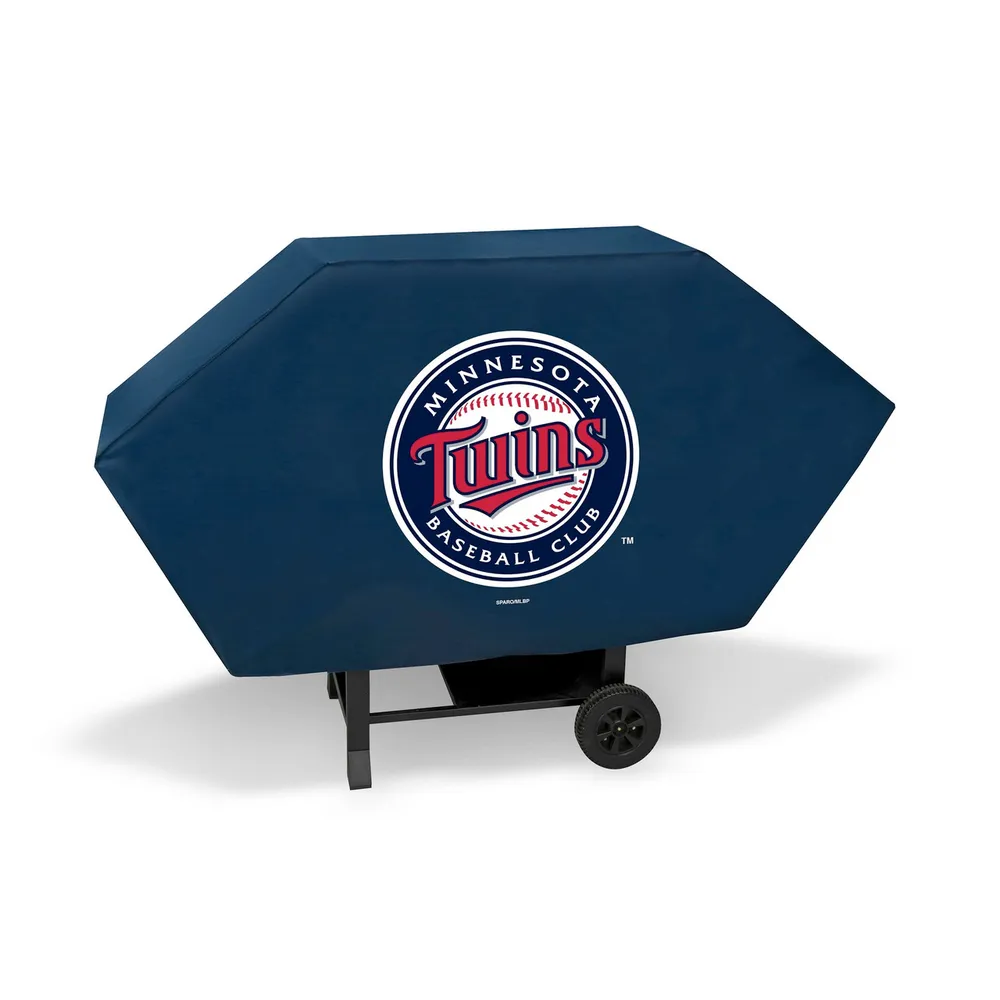 68″ x 35″ Navy Blue and White MLB Minnesota Twins Executive Grill Cover