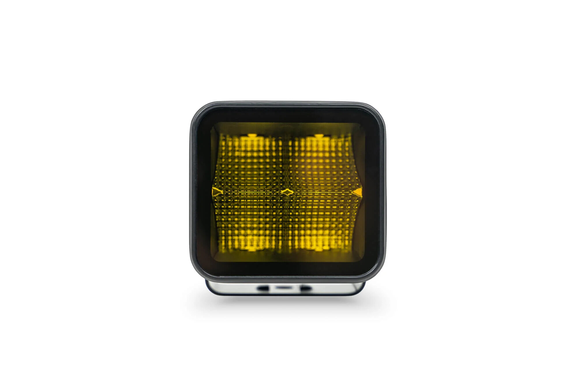 DV8 Offroad BE3EW40W-A 3" Elite Series Amber LED Pod Light - Flood Beam Pattern