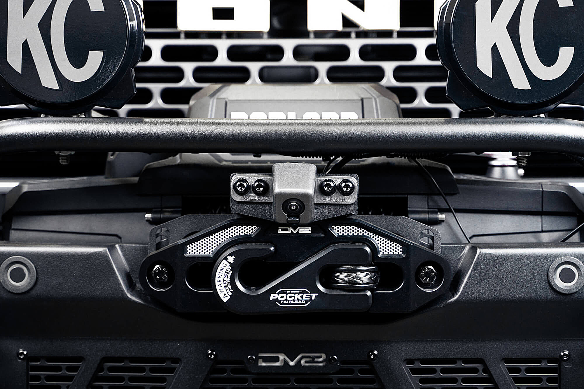 DV8 Offroad ABBR-03 Front Camera Relocation Bracket for 21-26 Ford Bronco