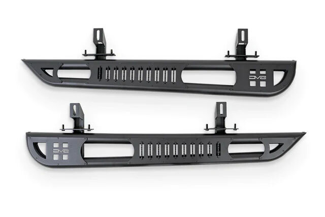DV8 Offroad SRJL-10 OE Plus Side Steps for 18-26 Jeep Wrangler JL 2-Door
