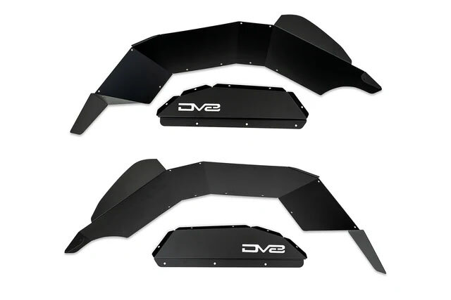 DV8 Offroad INFEND-07RB Rear Inner Fenders for 20-26 Jeep Gladiator JT