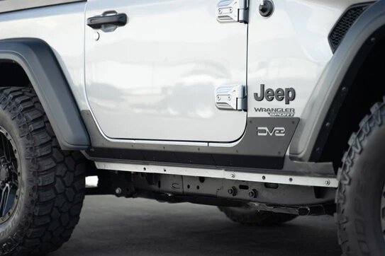 DV8 Offroad SRJL-29 Rock Skins for 18-26 Jeep Wrangler JL 2-Door