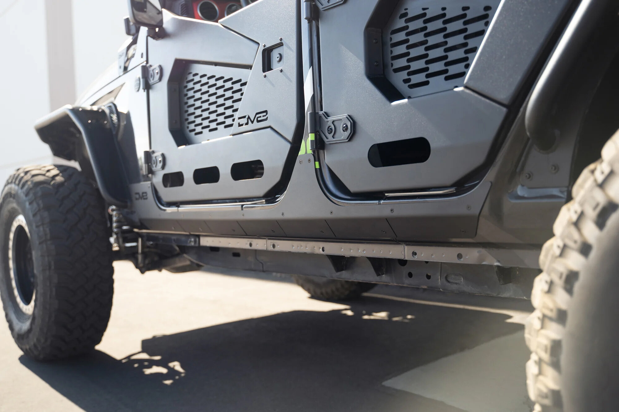 DV8 Offroad SRJL-09 Rock Skins for 18-26 Jeep Wrangler JL Unlimited 4-Door