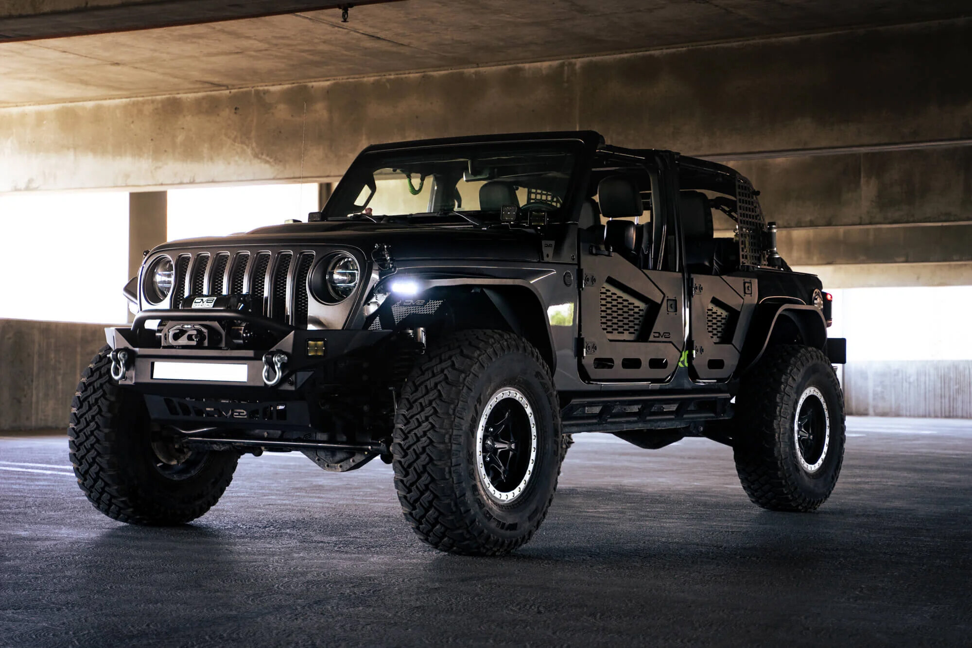 DV8 Offroad FDJL-07 Slim Fender Flares for 18-26 Jeep Wrangler JL