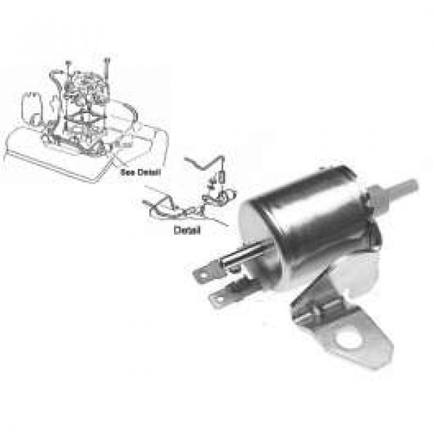 El Camino Transmission Control Spark Solenoid (TCS) V8 With 2 Barrel Or 350 c.i. With 4 Barrel Carburetor, 1971