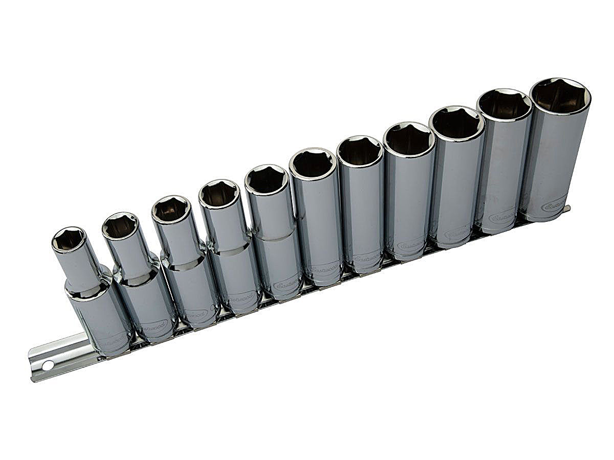 Eastwood 32173 11pc - 1/2 Inch Drive MM Deep Socket Set
