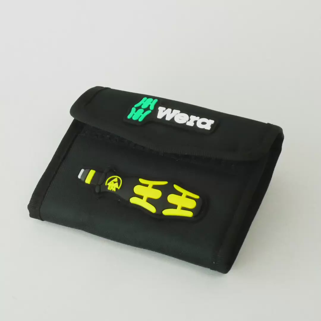 Wera 051043 Kraftform Kompakt 60 ESD Safe Pouch Set
