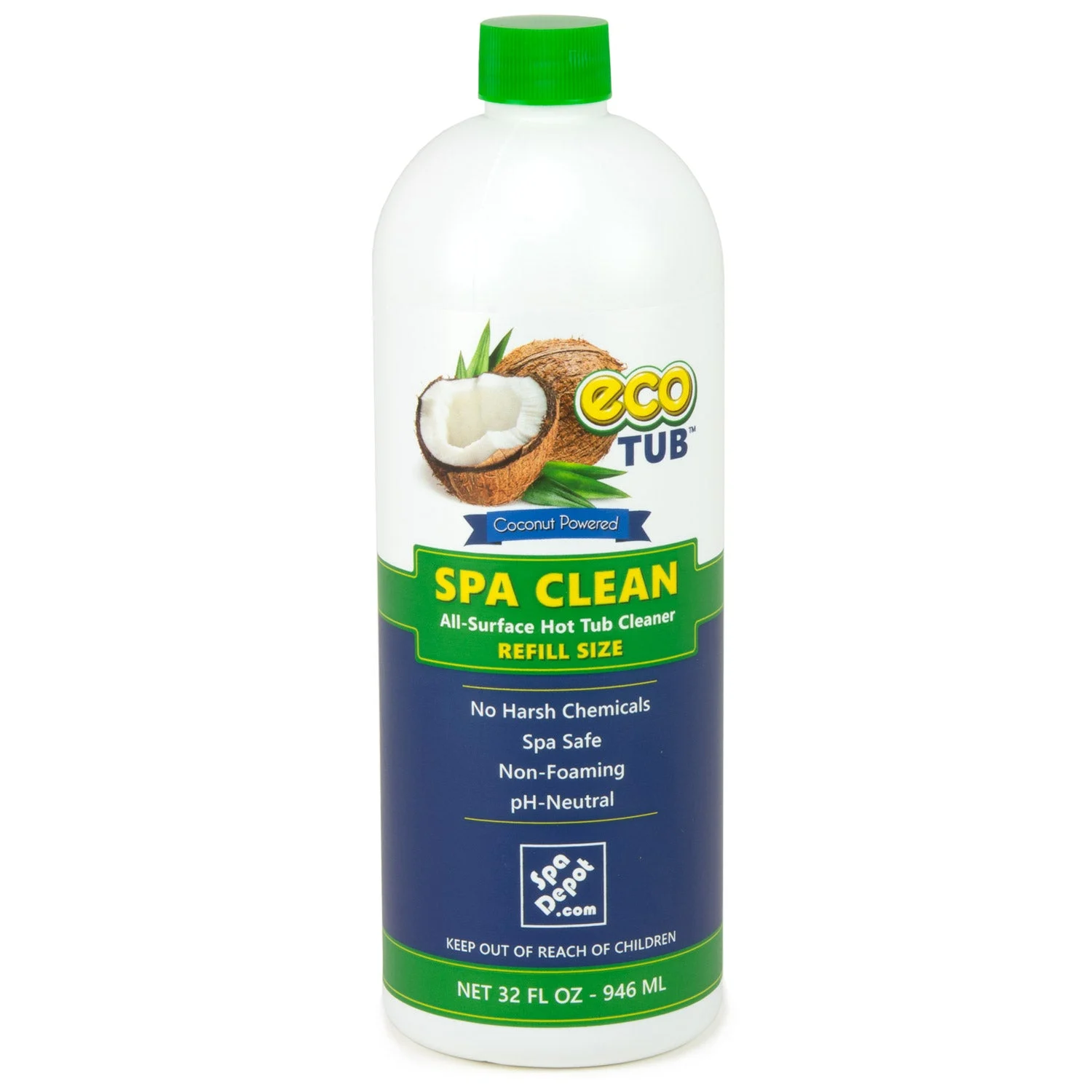 eco-TUB Spa Clean ~ Refill 32oz.