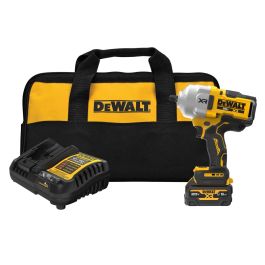 DeWalt 20V MAX XR Brushless Cordless 1/2" High Torque Impact Wrench w/ Hog Ring Anvil Kit