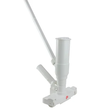 Efficient Cleaning with a 5-Piece White Venturi Vacuum Kit for Pool and Spa