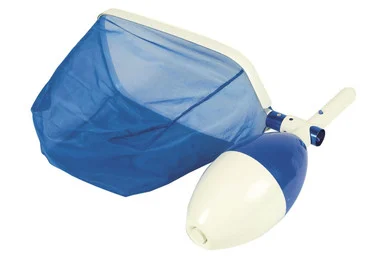Effortless Pool Cleaning with 21″ Blue and White Easy Skim Bi-Directional Floating Pool Skimmer