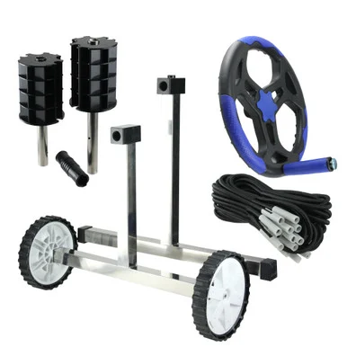 Effortless Pool Cover Management with a 21″ In-Ground Pool Cover Reel System