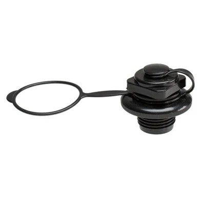 Effortlessly Inflate and Deflate with Black Boston Inflation Valve – Perfect for Boats and Mattresses