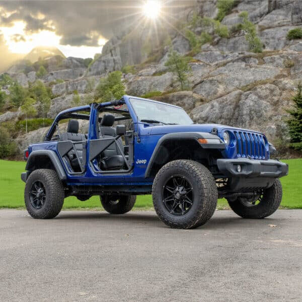 EZ 4X4 Phantop Aluminum Tube Doors for 18-26 Jeep Wrangler JL & Gladiator JT