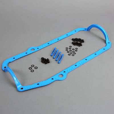 FelPro OS34510T Oil Pan Gasket - 1 Piece Rubber Small Block Chevy 1975-1985