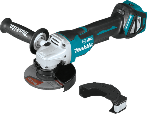 18V LXT™ Lithium-Ion Brushless Cordless 4-1/2"A / 5" Paddle Switch Cut-Off/Angle Grinder, with Electric Brake, Tool Only, XAG20Z