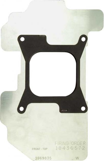 1965-74 Holley, Carburetor Heat Shield, 4 Barrel with 396,454 Engine