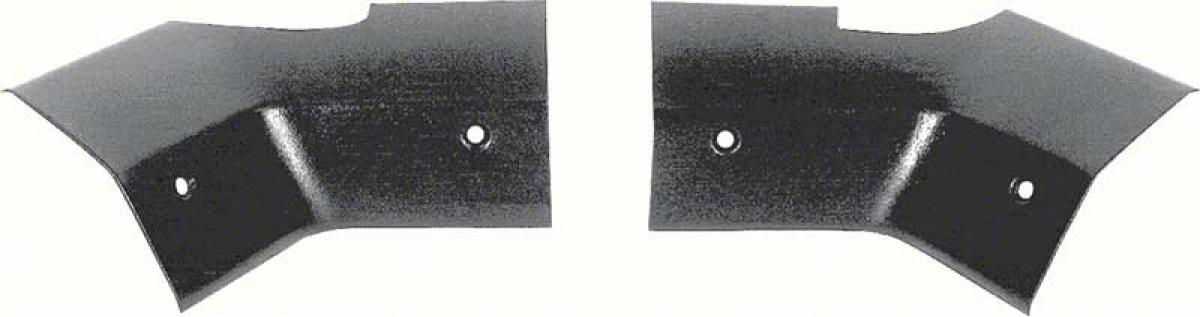 1967-69 Camaro/Firebird, Headliner Interior Corner Metal Trim Moldings