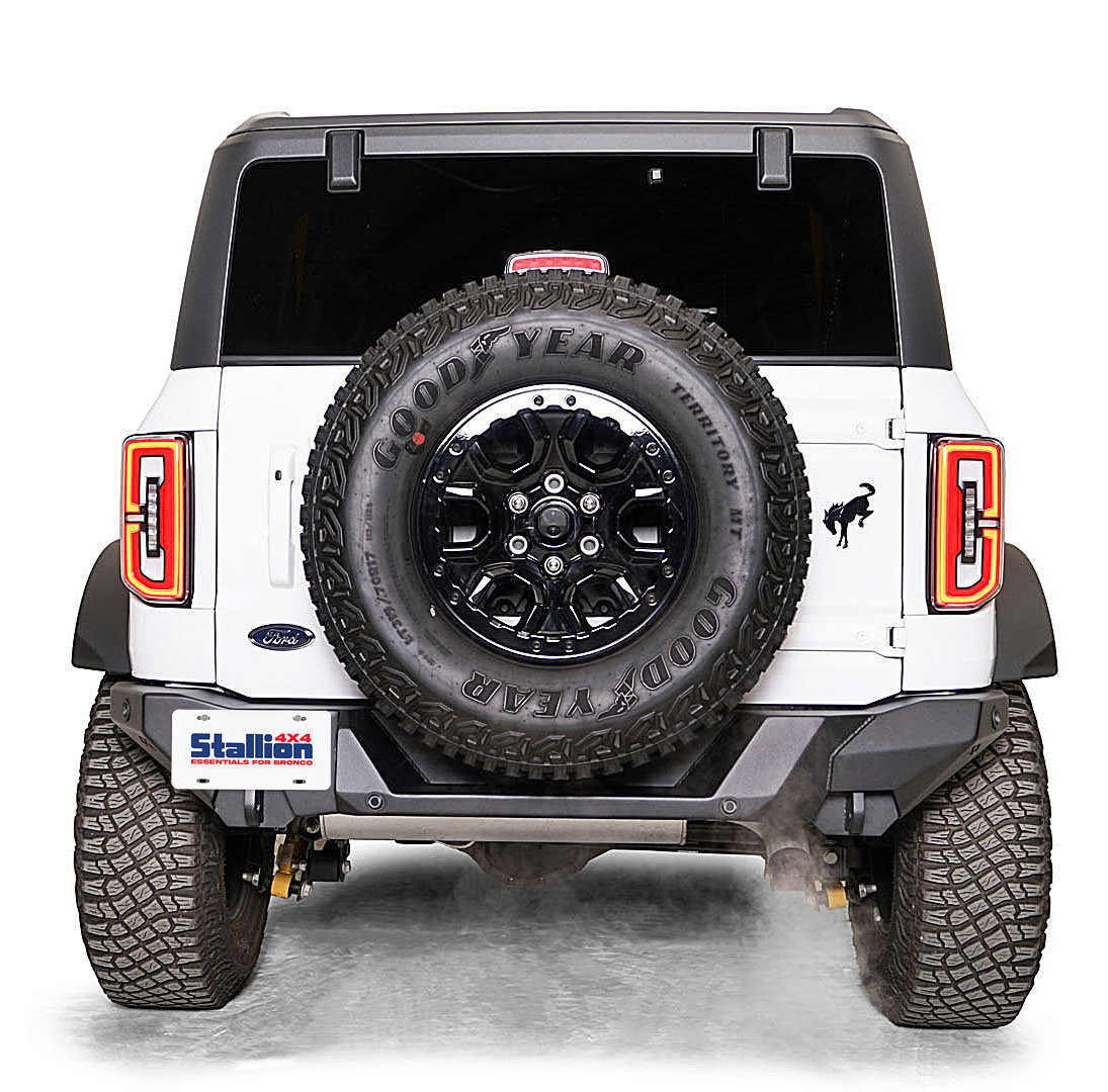 Fab Fours Premium Rear Bumper for 21-26 Ford Bronco