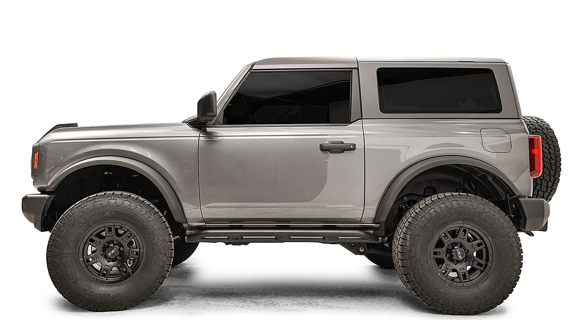 Fab Fours Tube Rock Sliders for 21-26 Ford Bronco 2-Door