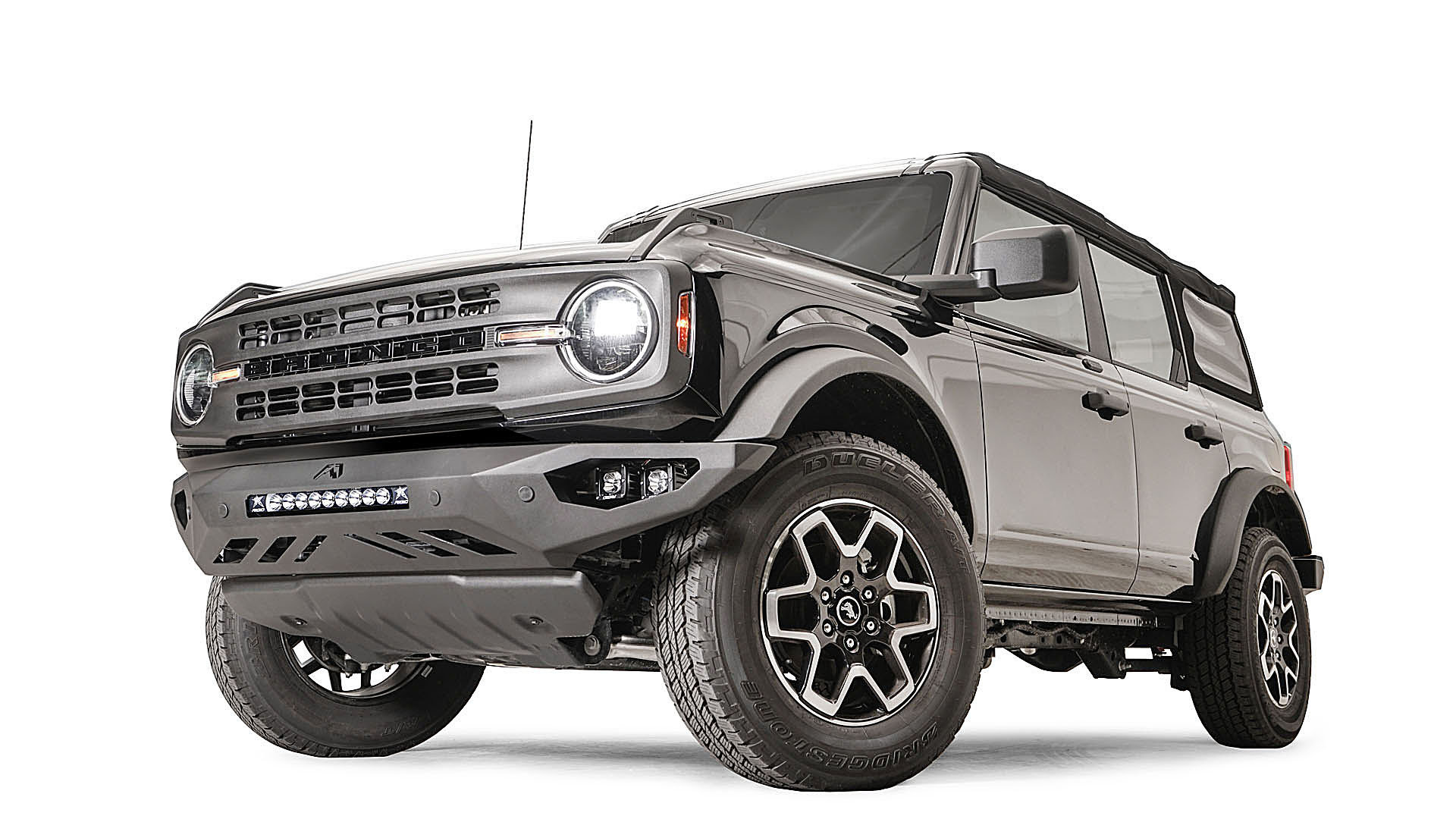 Fab Fours Vengeance Front Bumper for 21-26 Ford Bronco