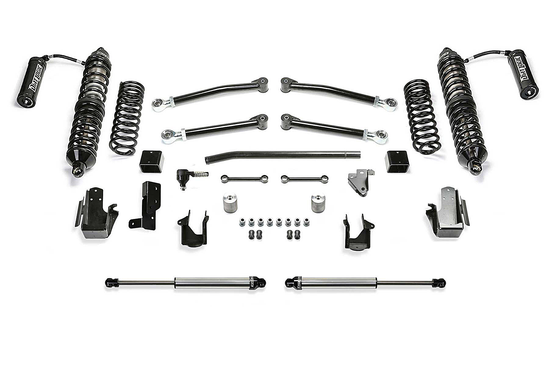 Fabtech K4223DL 5″ Trail Lift Kitwithout Rear Reservoir for 20-22 Jeep Wrangler JL Unlimited 4-Door - Diesel
