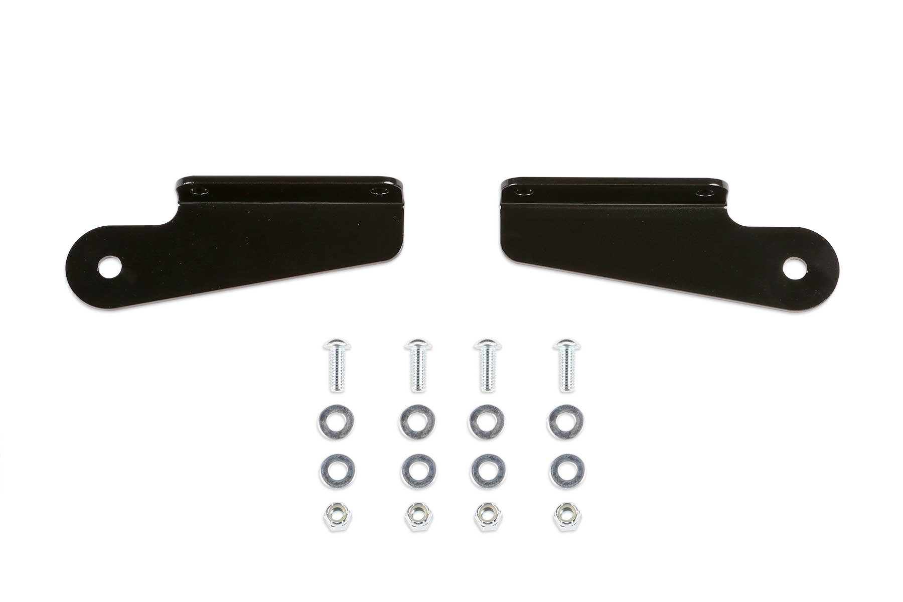 Fabtech Antenna Bracketsfor 18-26 Jeep Wrangler JL & Gladiator JT