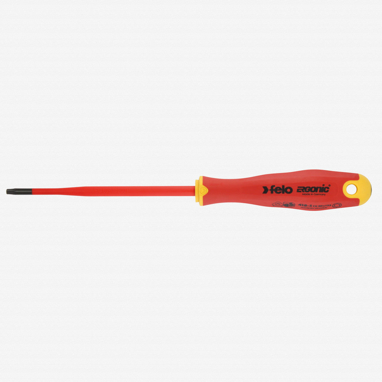 Felo E-slim Insulated T10 x 100mm TORX Screwdriver