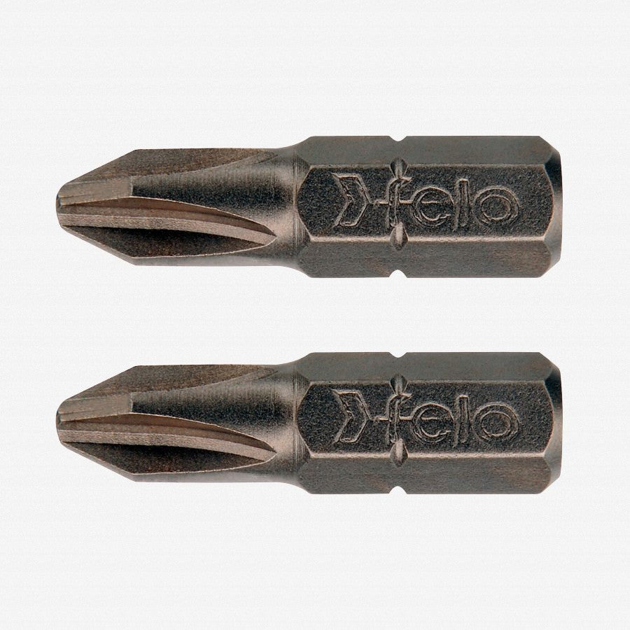 Felo Phillips #2 x 25 mm Bits- 2 Pieces