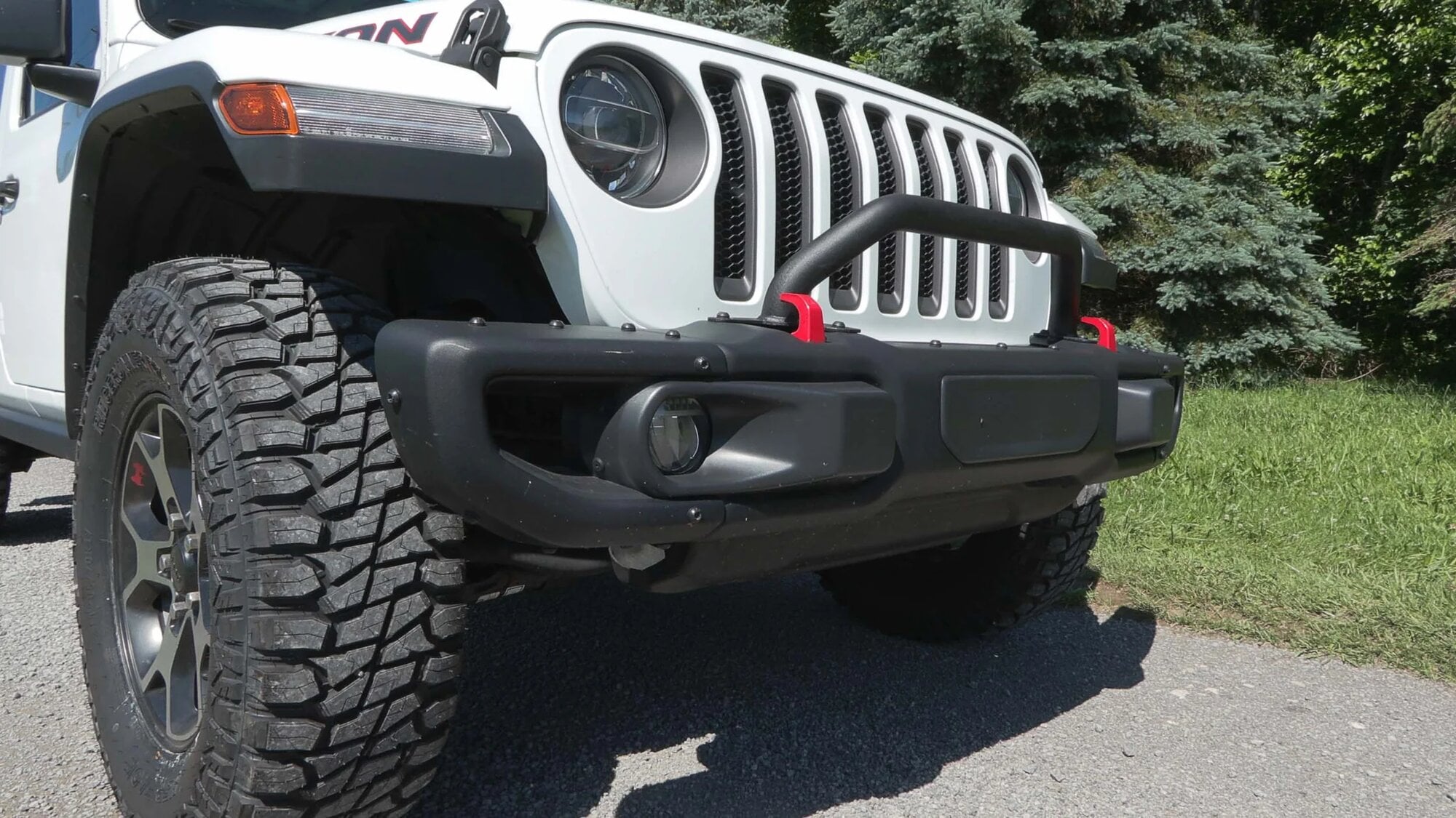 Fishbone Offroad FB21458 Bull Bar for 18-26 Jeep Wrangler JL & Gladiator JT with Factory Steel Bumper