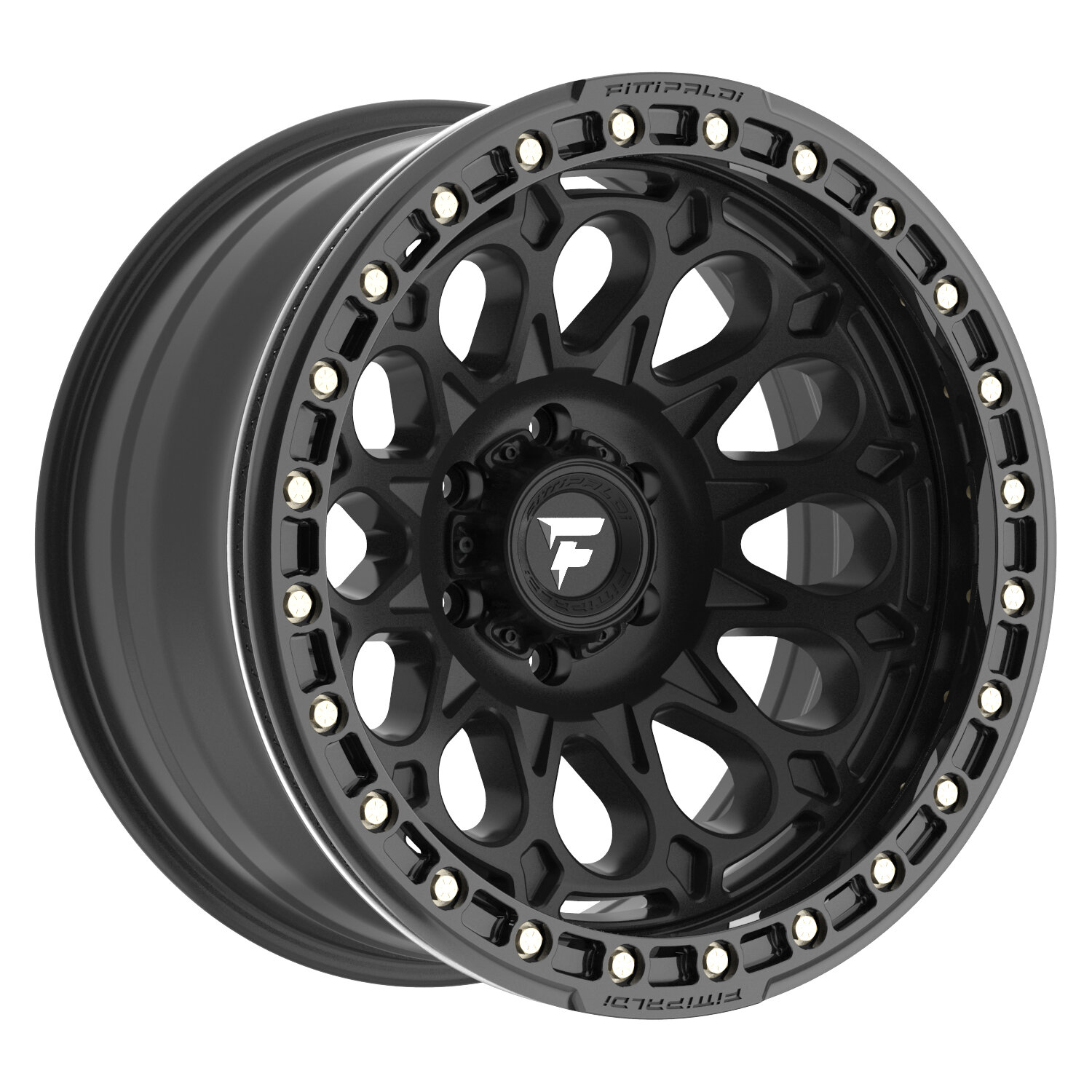 Fittipaldi Off Road Wheels Beadlock Series FB153 Alloy Wheel for 07-26 Jeep Wrangler JK, JL & Gladiator JT