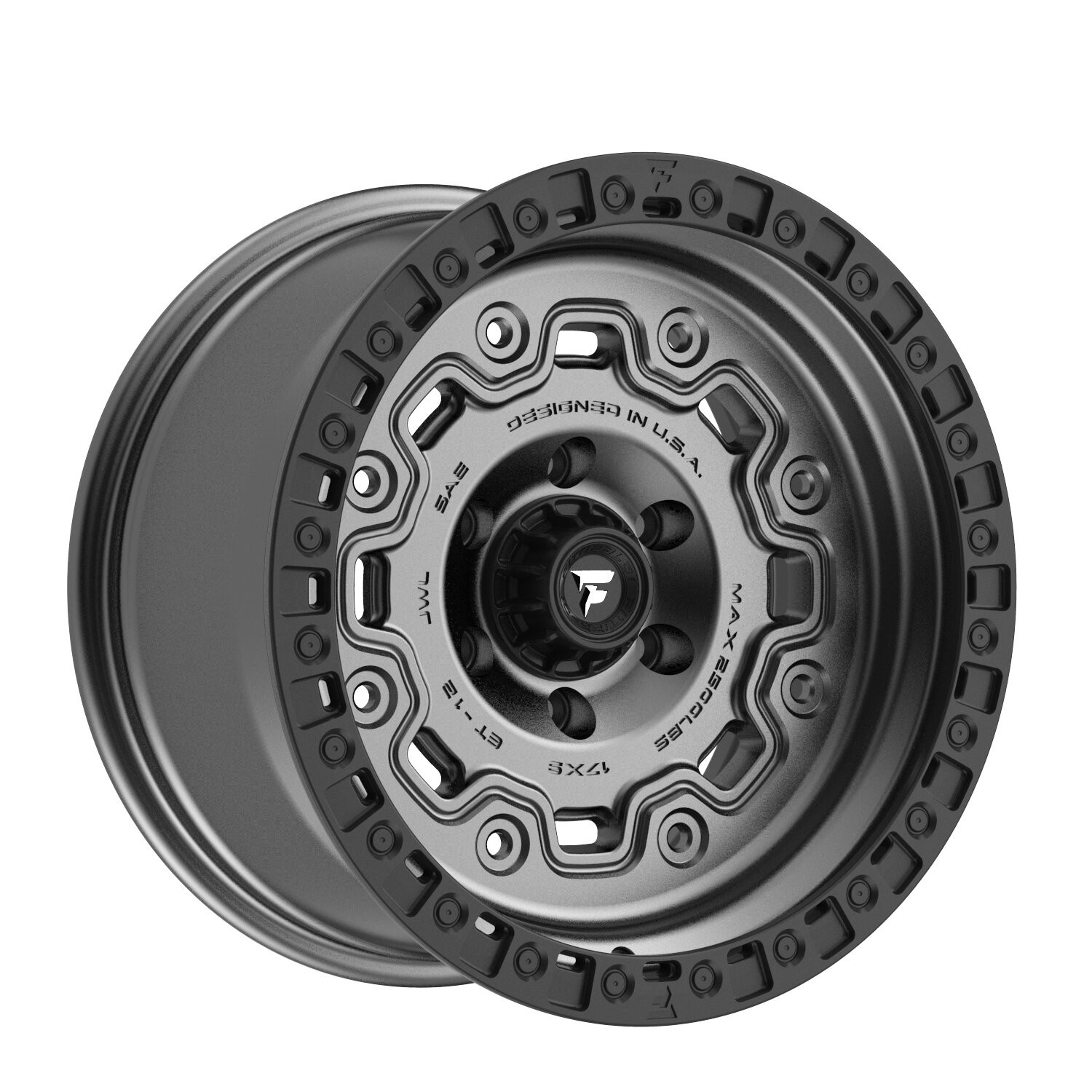 Fittipaldi Off Road Wheels Terra Series FT100 Alloy Wheel for 07-26 Jeep Wrangler JK, JL & Gladiator JT