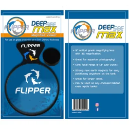 Flipper DeepSee Magnetic Aquarium Viewer 5″ MAX (CLOSEOUT)