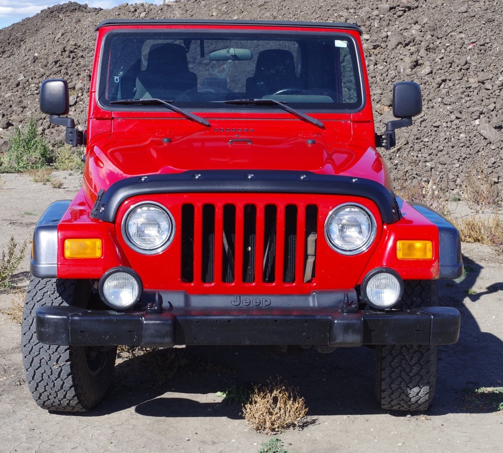 Focus Auto Design Inc. Tough Guard Hood Protection for 96-06 Jeep Wrangler TJ