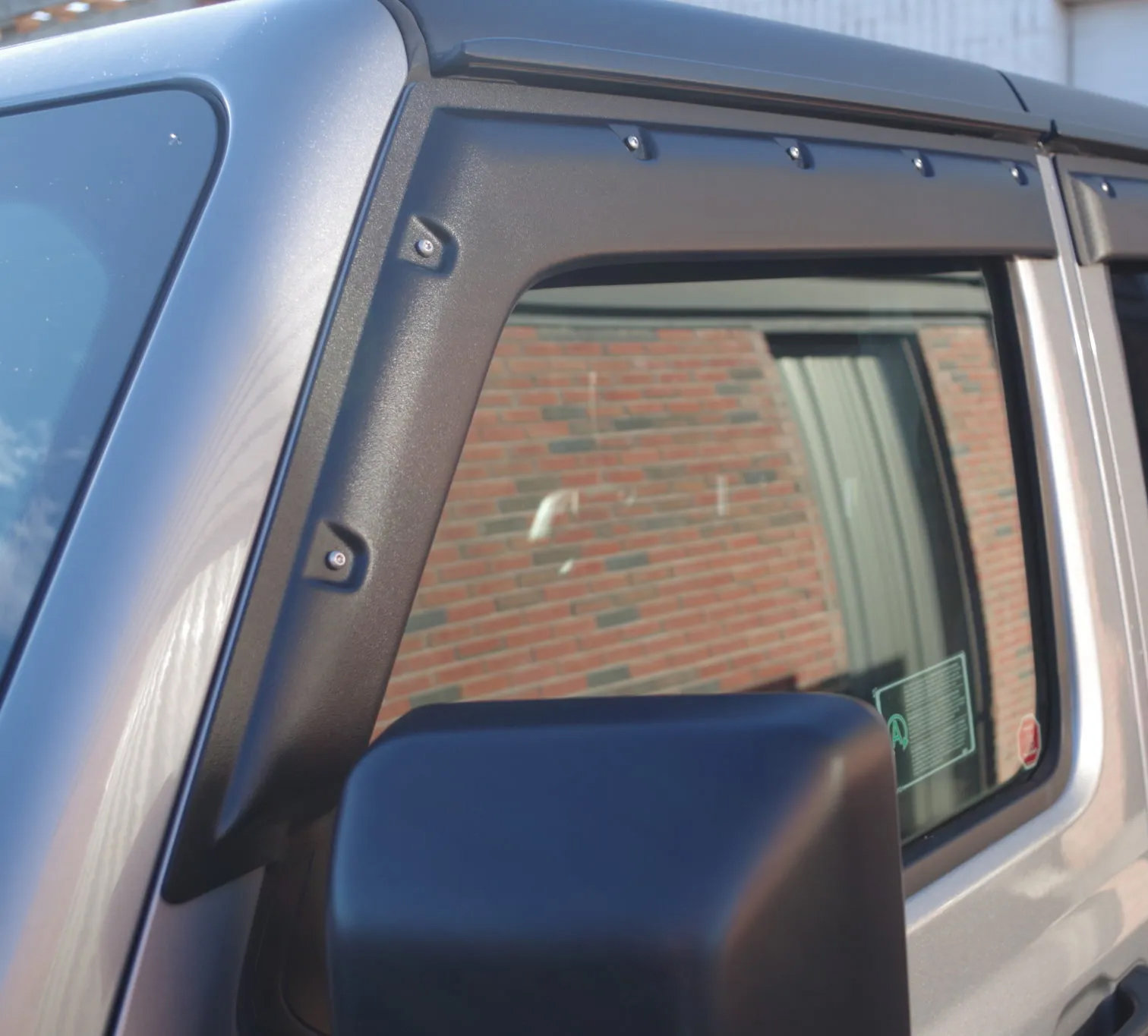 Focus Auto Design Inc. Tough Visors for 18-26 Jeep Wrangler JL & Gladiator JT