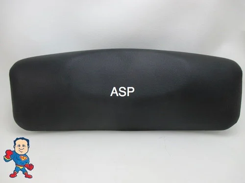 Four Winds Hot Tub Headrest – Black 2-Tab Design 12 3/4″ x 5″ – Part 25715-204, FW11004