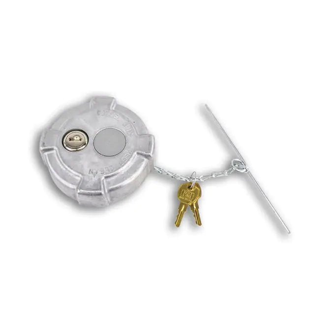 FTA-C-93 Aluminum 1/4 Turn Locking Fuel Cap │ Replaces Freightliner 03-37017-002
