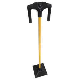 Garant 10" x 10" Tamper, Fiberglass Handle